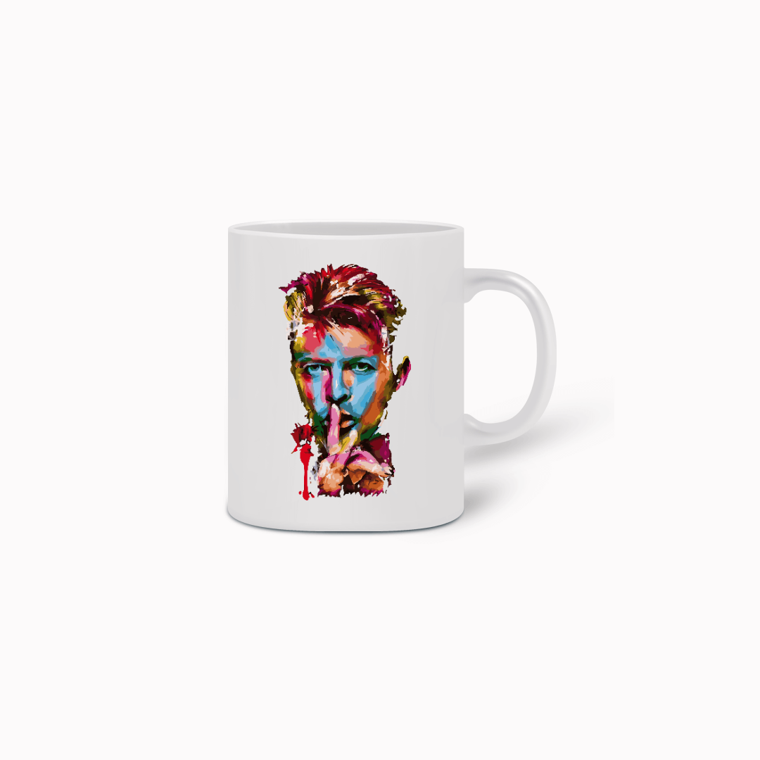 Nome do produto: Caneca - David Bowie # Camaleão do Rock