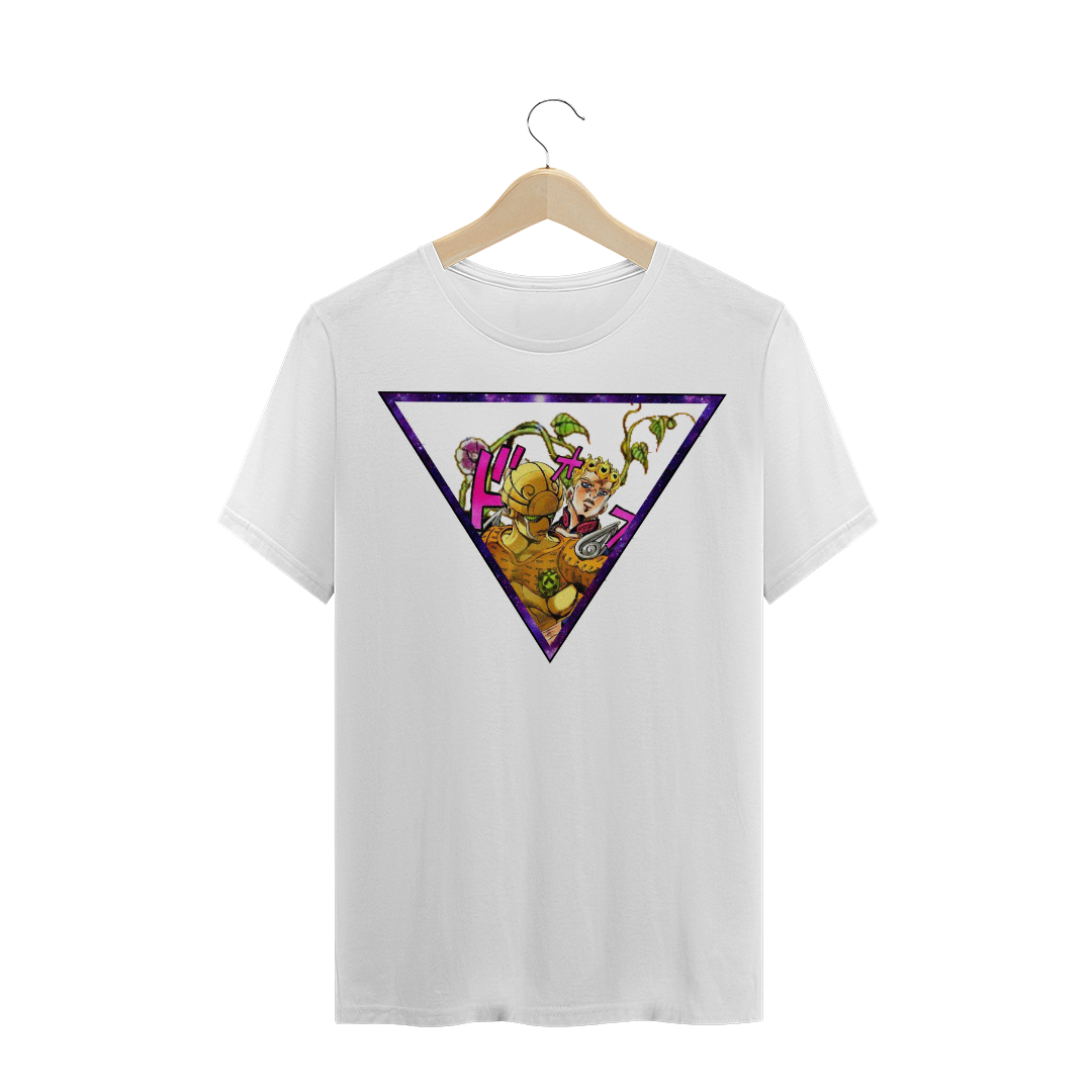 Nome do produto: Camiseta Básica ✪ - Giorno Giovanna & Golden Experience (JoJo)