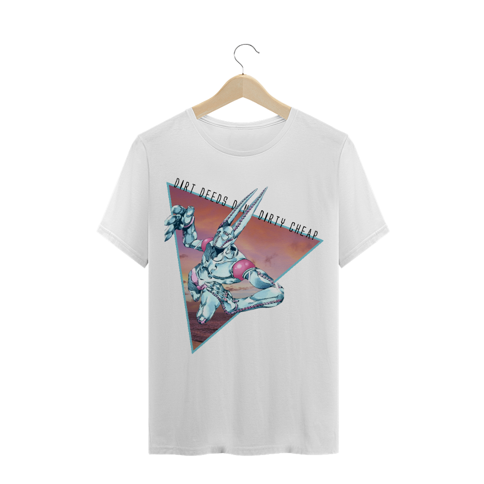 Nome do produto: Camiseta Básica ✪ - Dirt Deeds Done Dirty Cheap (JoJo)