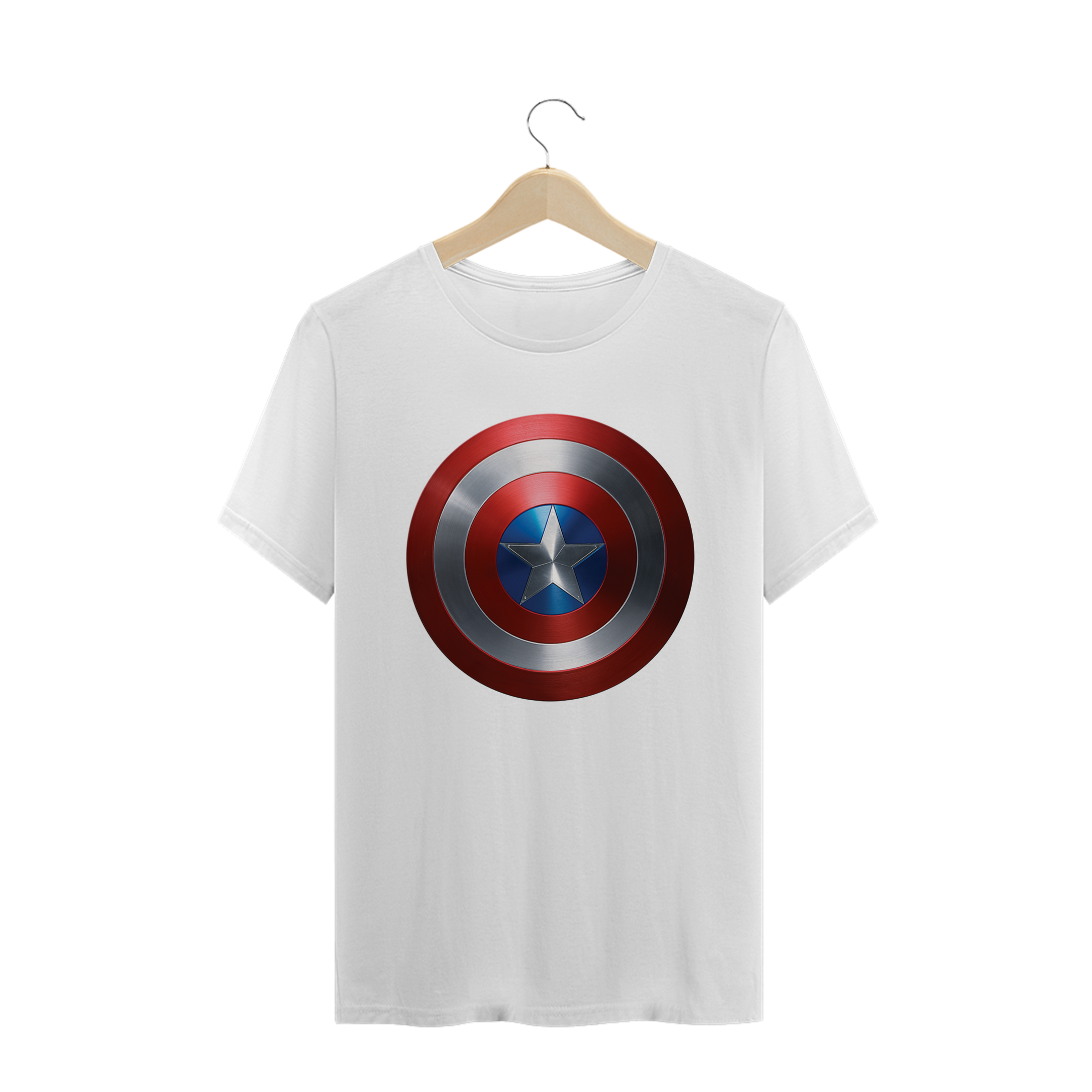 Nome do produto: CAMISETA CAPITÃO AMÉRICA