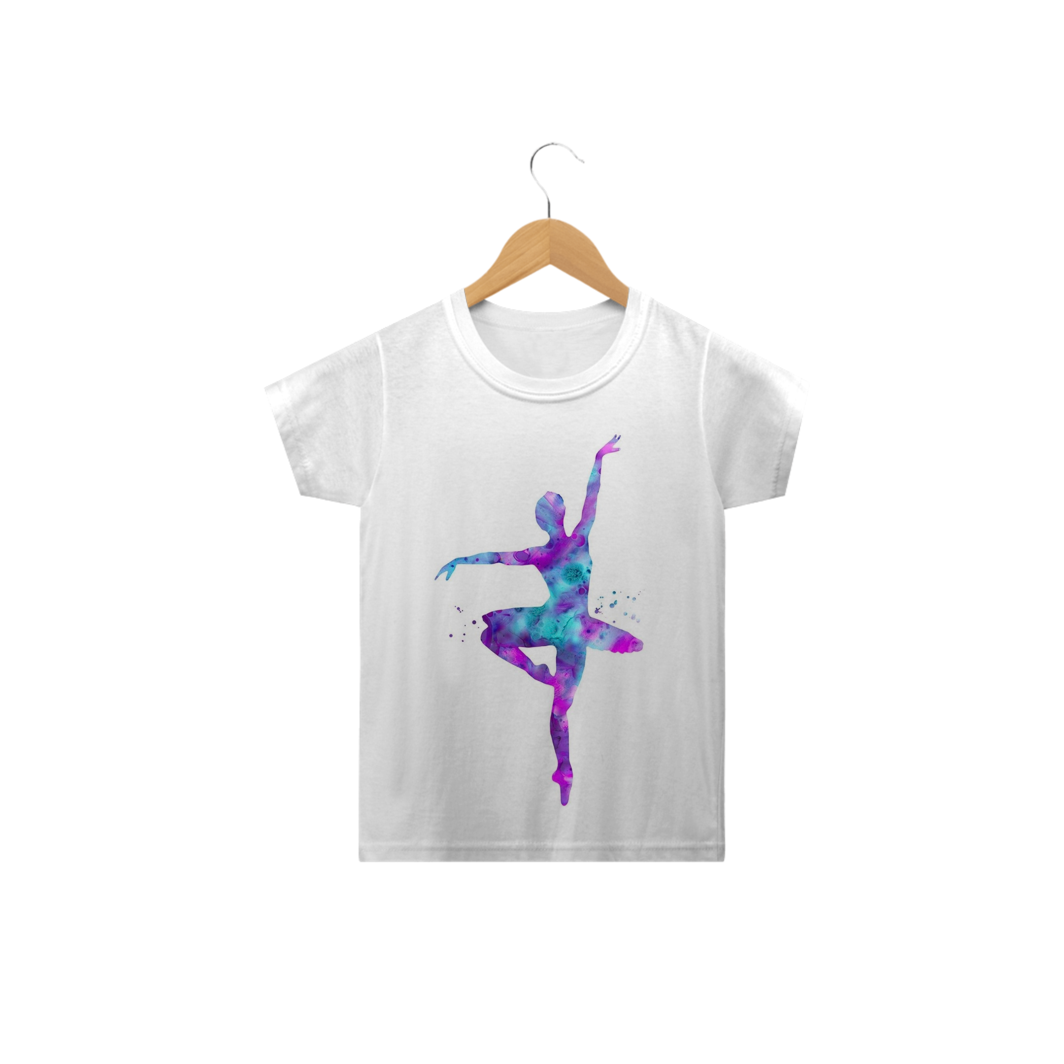 Nome do produto: CAMISETA INFANTIL BAILARINA #2