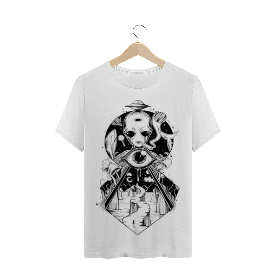 Nome do produto  X shirt - Abdução Espontânea