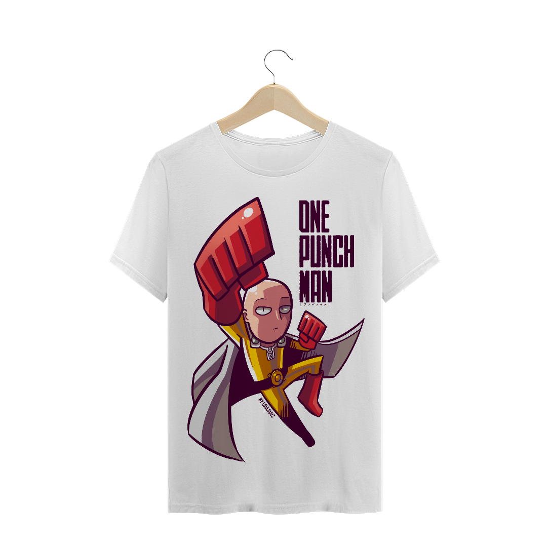 Nome do produto: Camiseta - One Puch Man ( Preta Ou Branca )