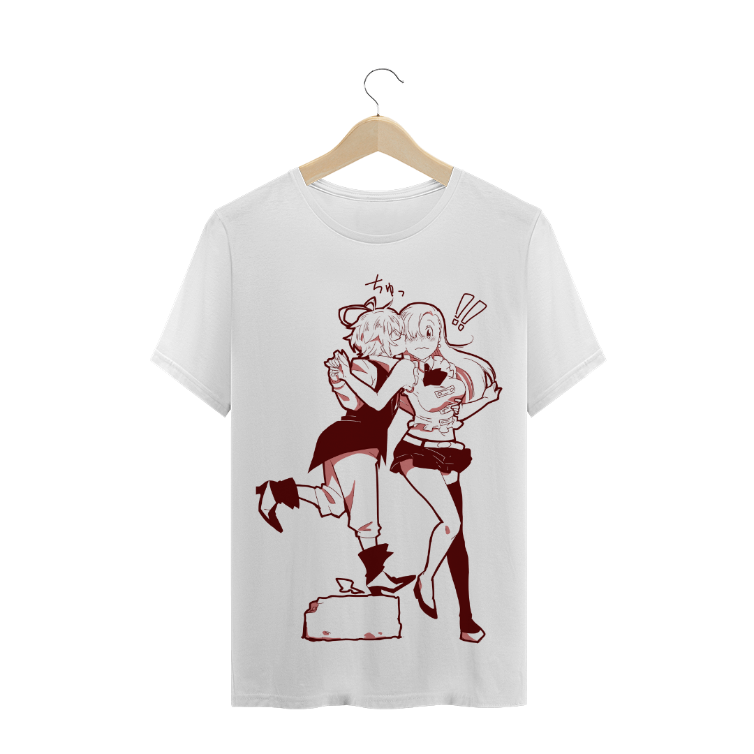 Nome do produto: Camiseta - Elizabeth E Meliodas - Nanatsu No Taizai