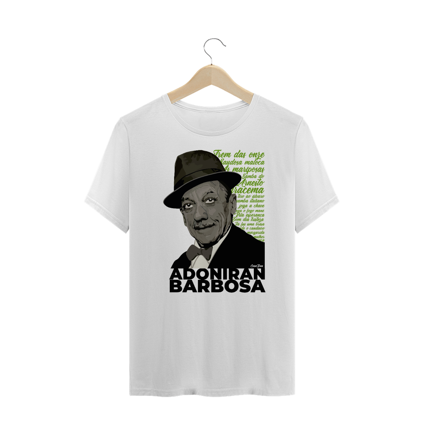 Nome do produto: Camiseta Adoniran Barbosa