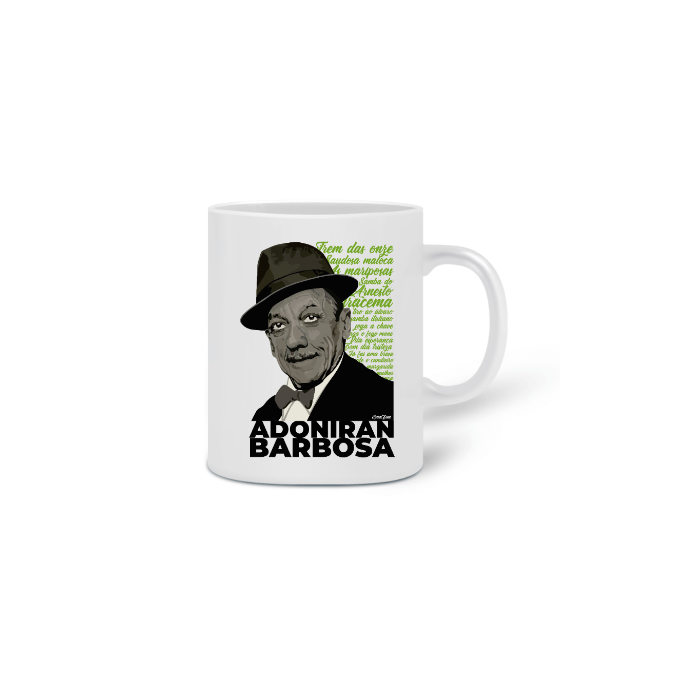 Nome do produto: Caneca Adoniran Barbosa