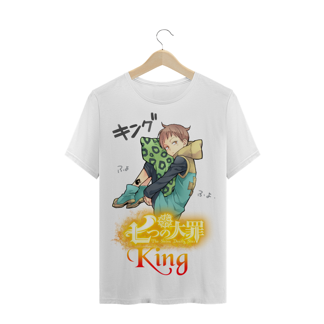 Nome do produto: Camiseta - King - Nanatsu No Taizai