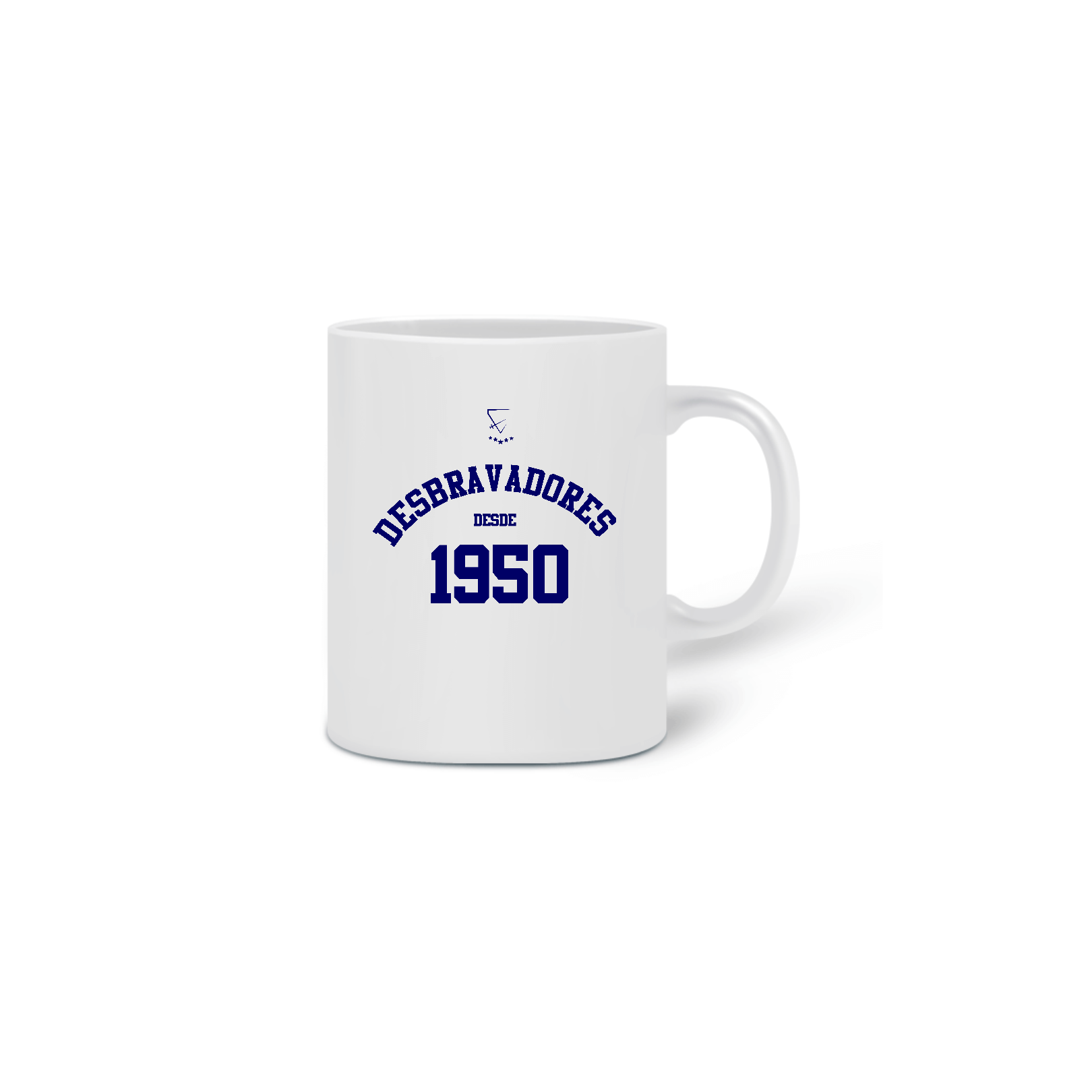 Nome do produto: CANECA DESBRAVADORES DESDE 1950