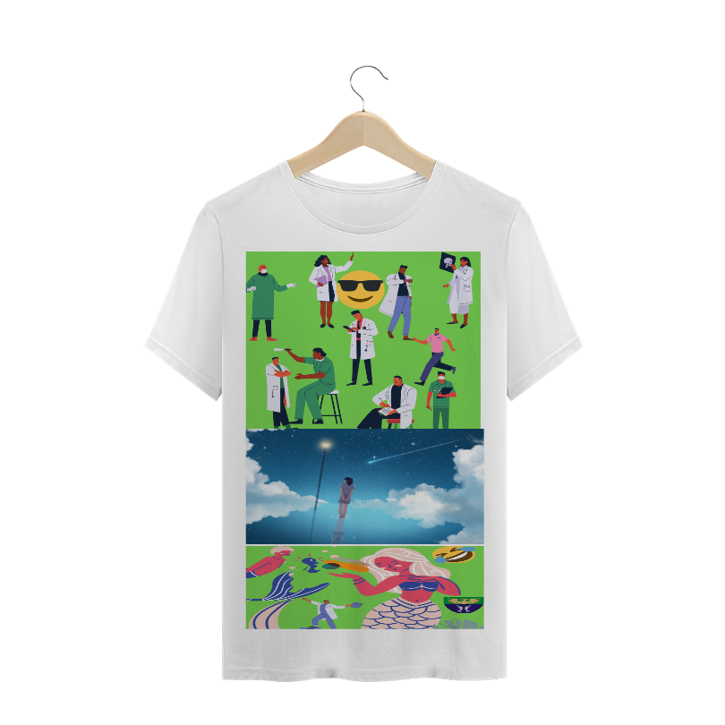 Nome do produto: camisa  trilogia do mar