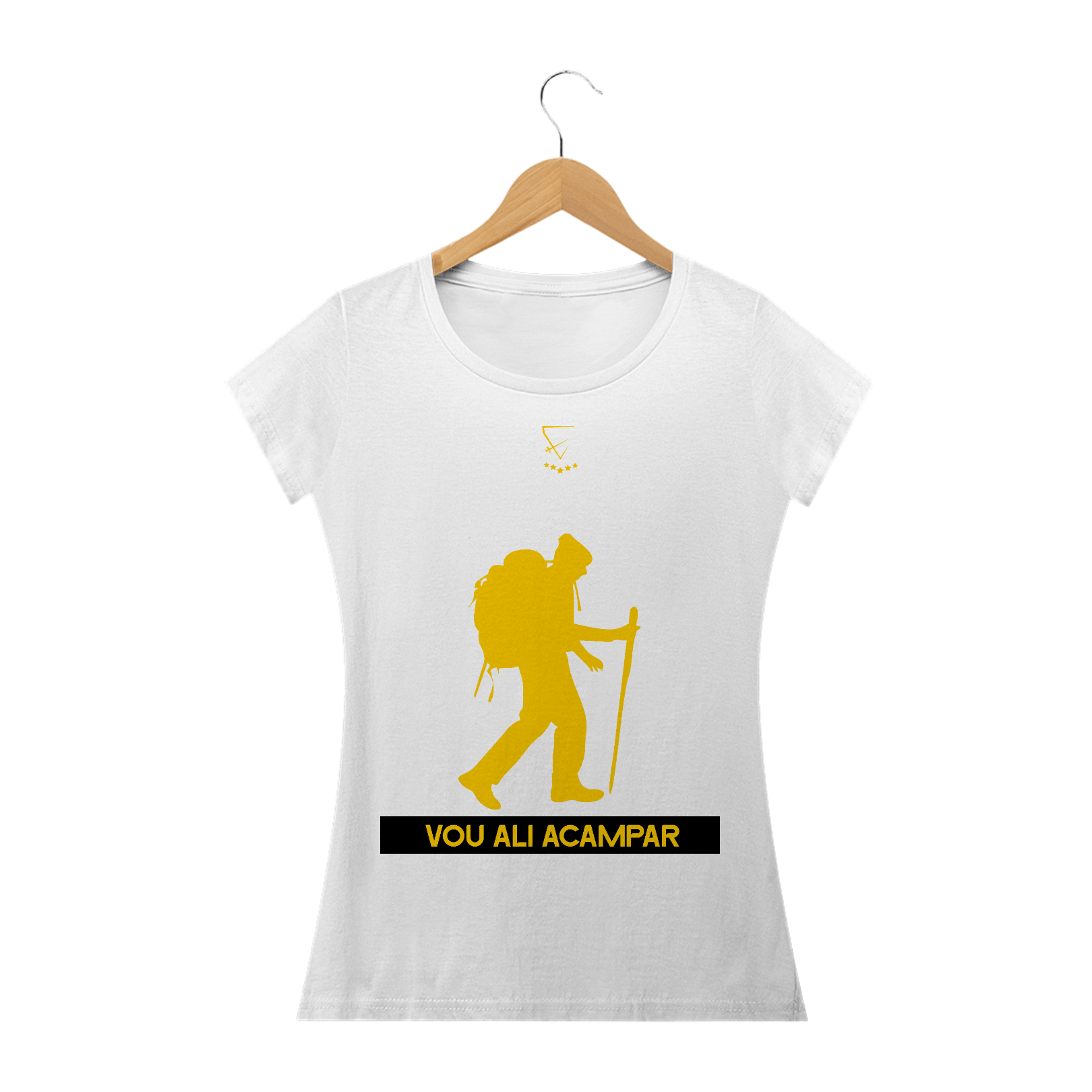 Nome do produto: BLUSA VOU ALI ACAMPAR