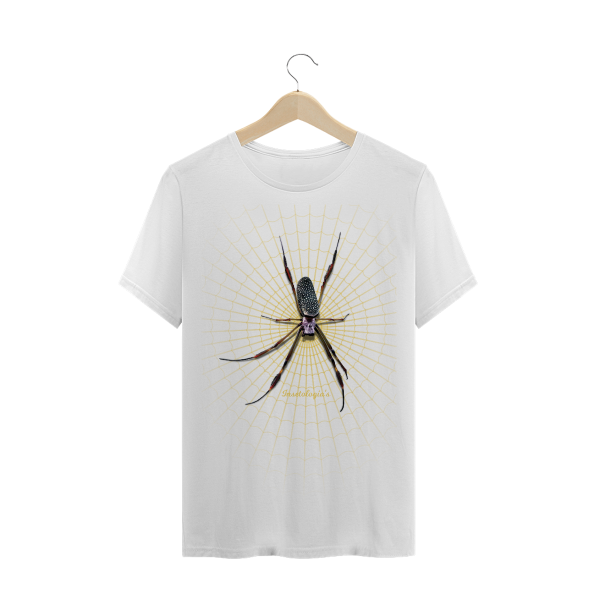 Nome do produto: Camiseta Aranha do Fio de Ouro