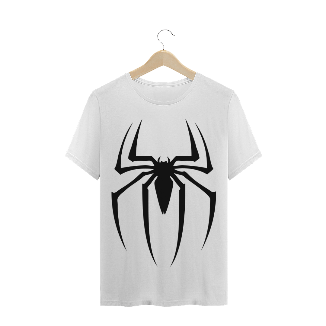 Nome do produto  Camisa Spider Branca +Cores
