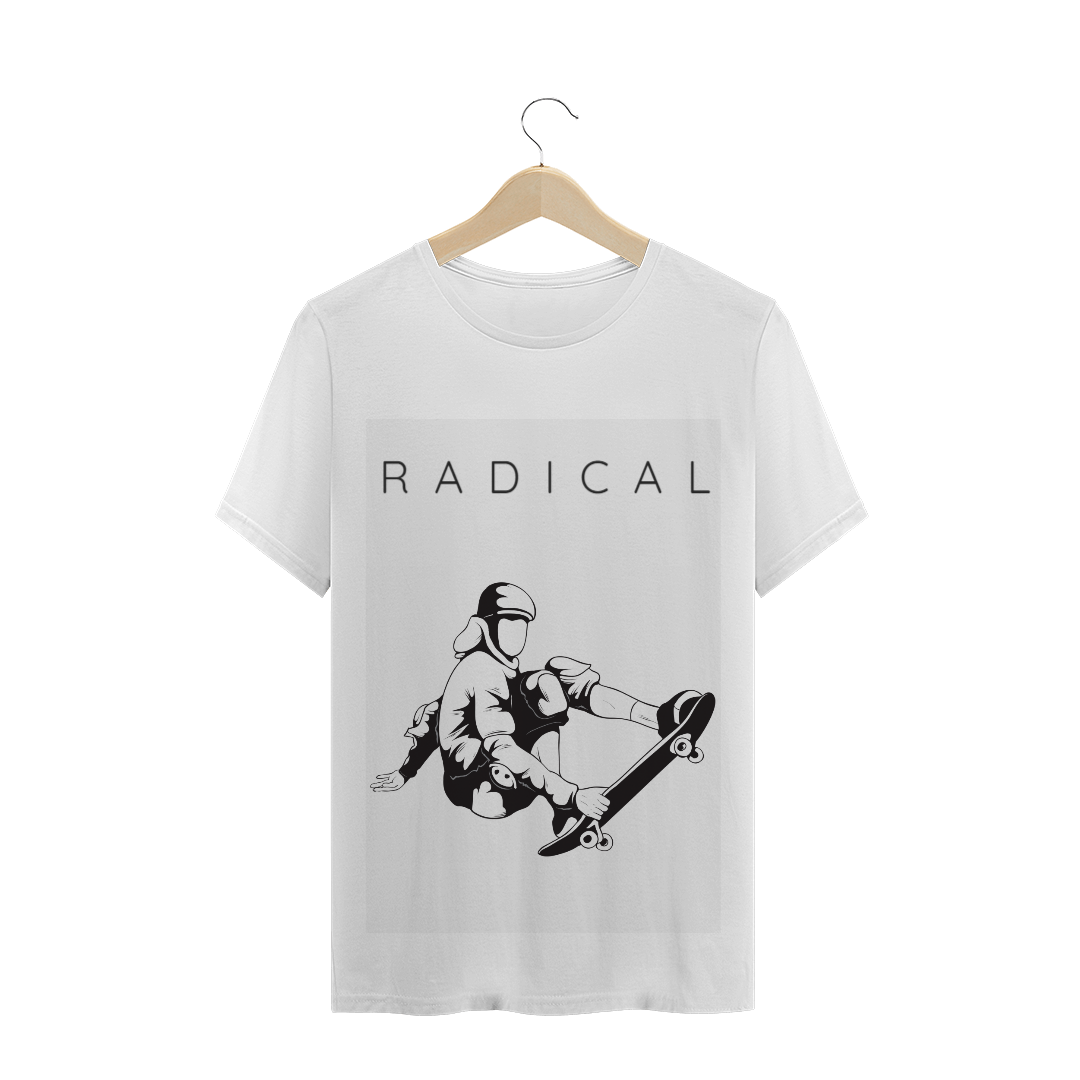 Nome do produto: Camisa Skate Radical +Cores