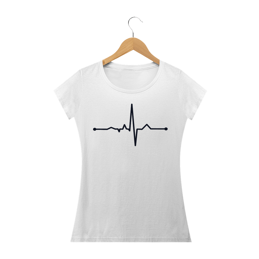Nome do produto: Camisa Feminina Cardio Branca +Cores