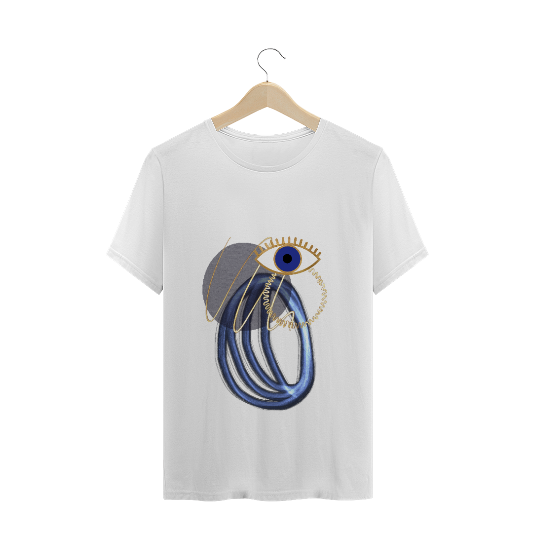 Nome do produto: T-Shirt Abstrata Olho Grego