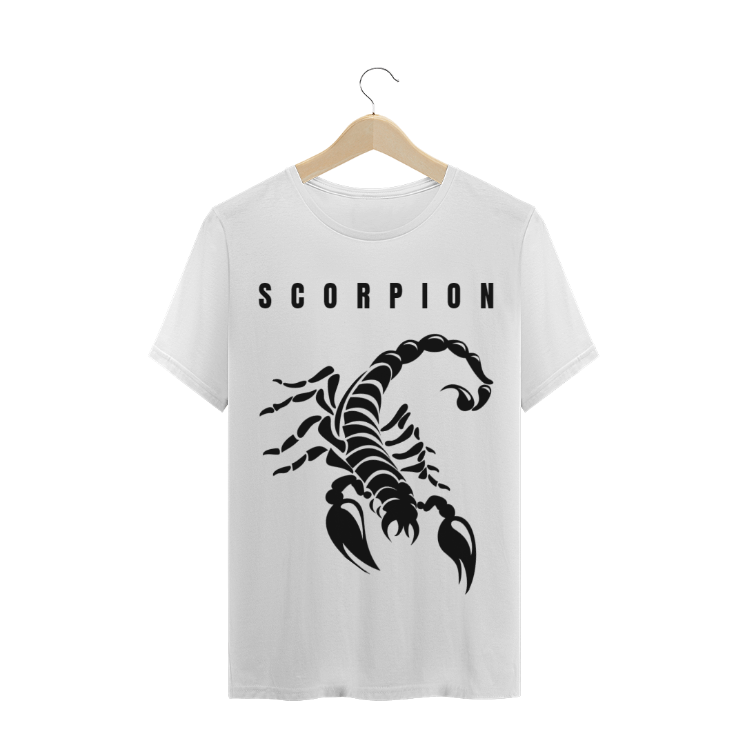 Nome do produto: Camisa Scorpion Branca +Cores