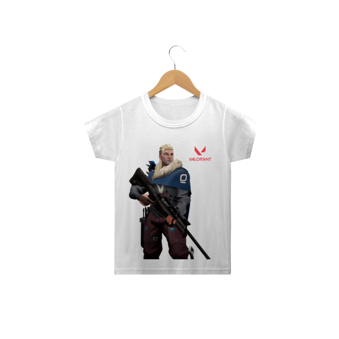 Nome do produto: Camisa Sova Valorant infantil