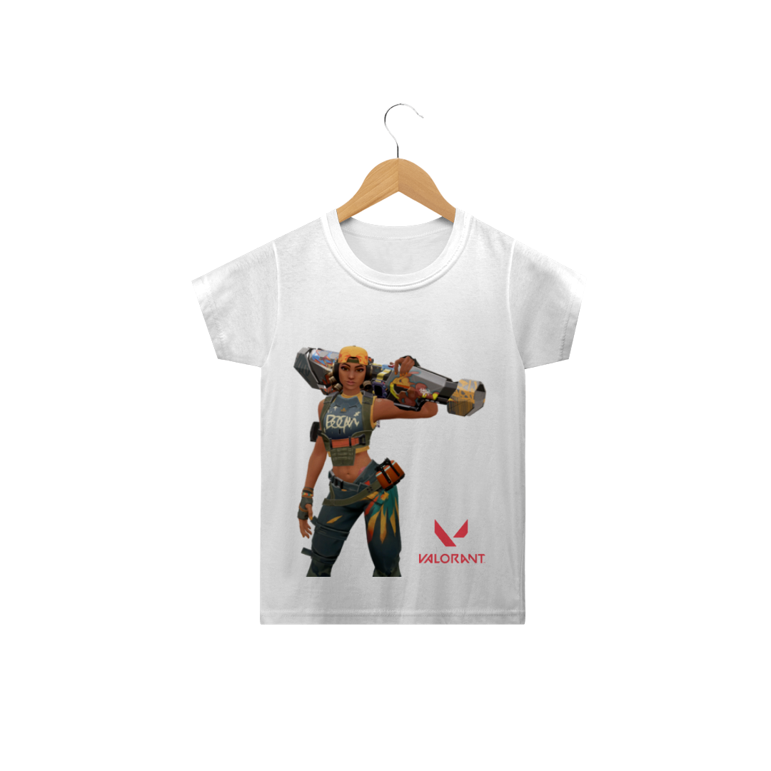 Nome do produto: Camisa Raze Valorant infantil