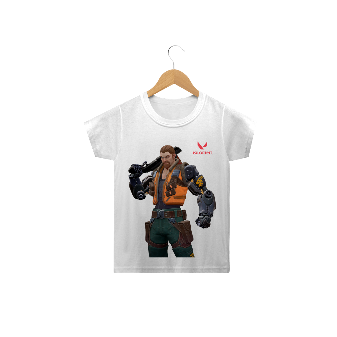 Nome do produto: Camisa Breach Valorant infantil