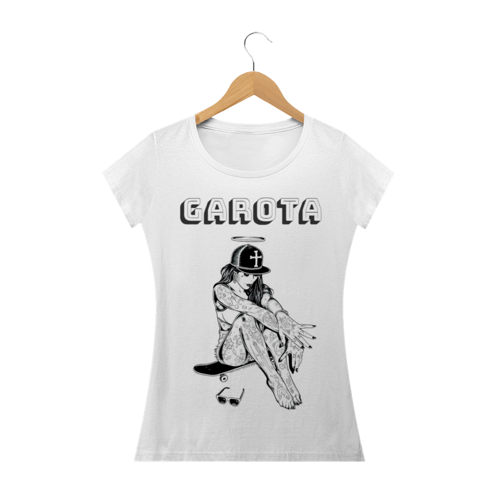 Nome do produto  CAMISETA - FEMININA GAROTA