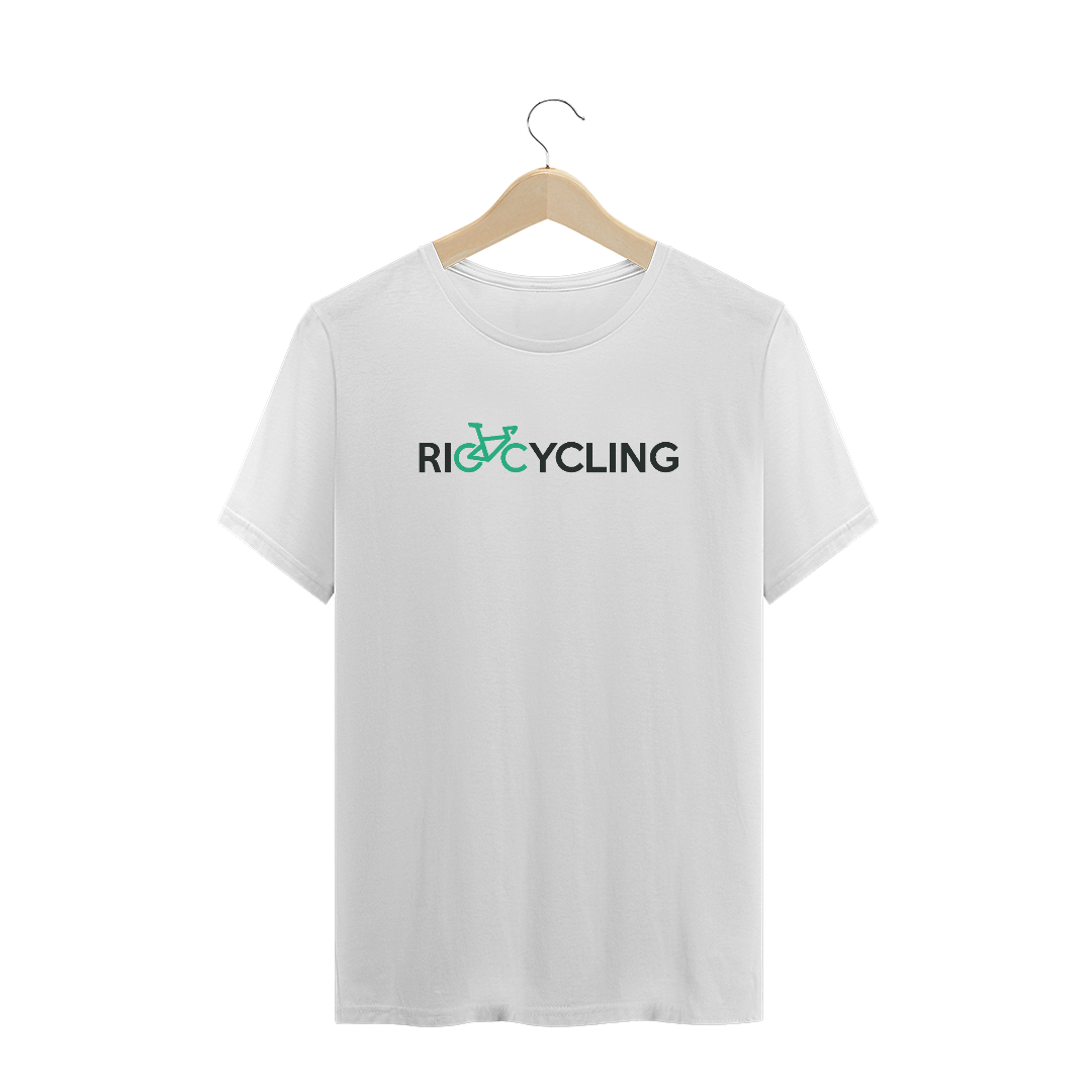 Nome do produto: Camiseta Masculina RioCycling Clássica - Branca