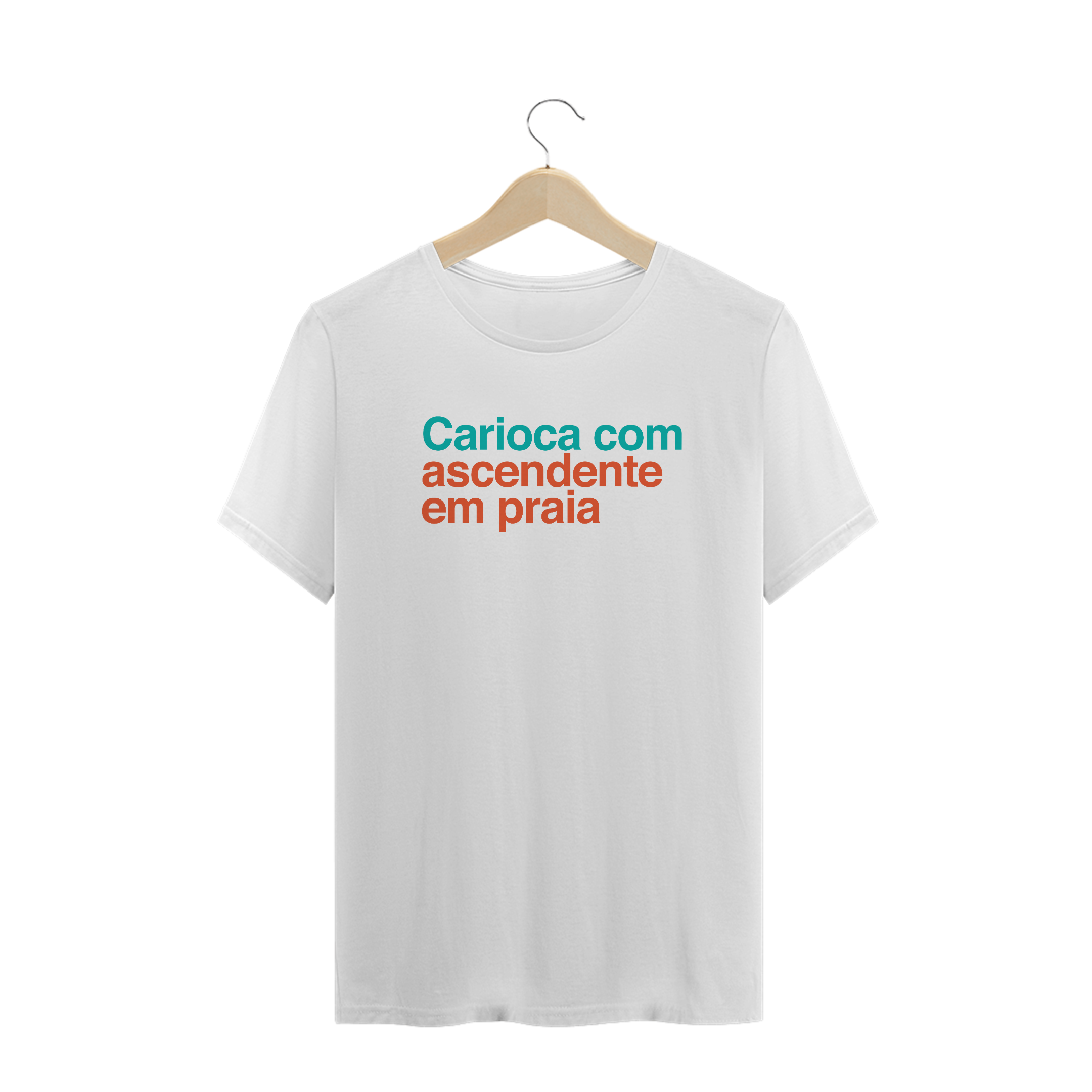 Nome do produto  Signo Carioca / T-Shirt Prime Masculina Branca