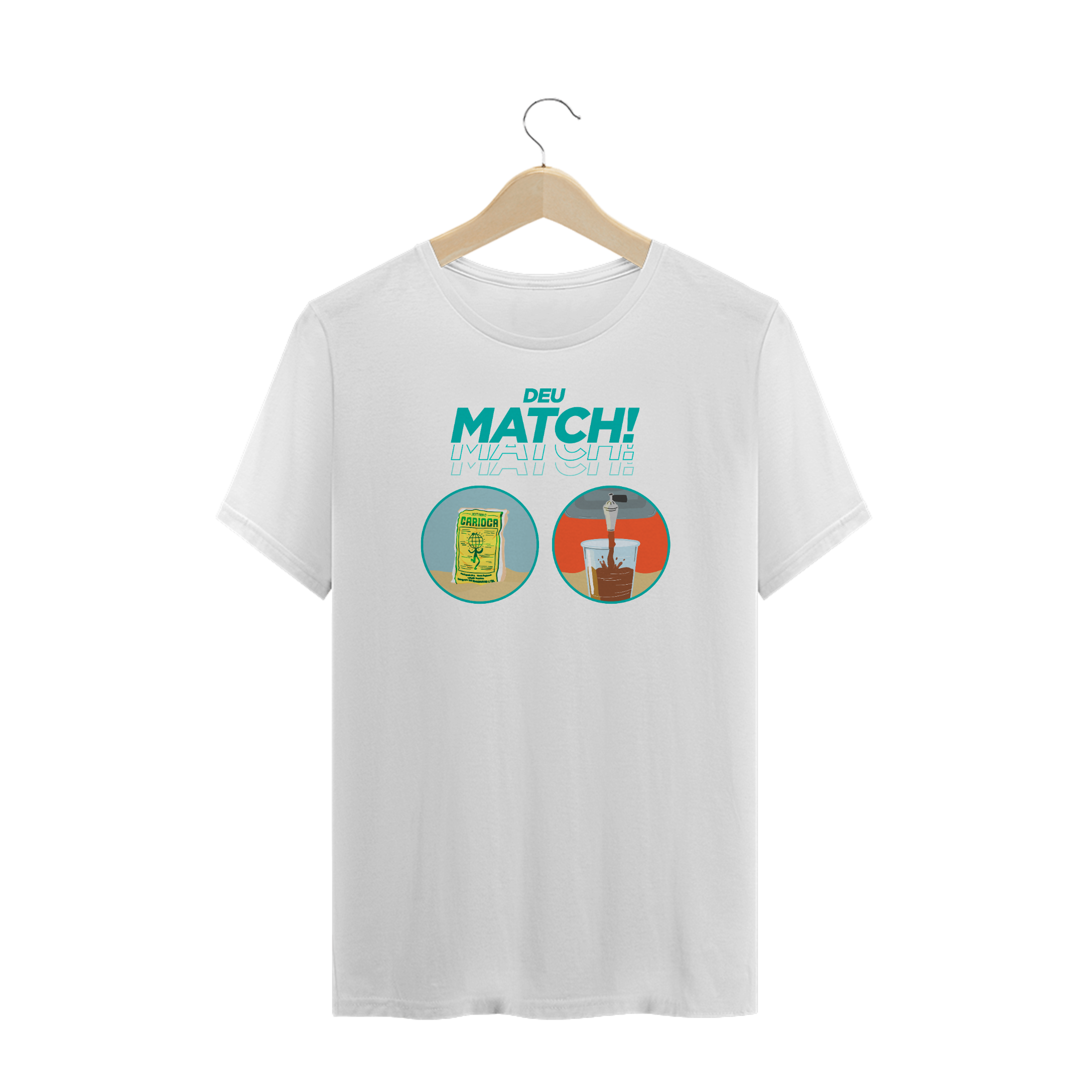 Nome do produto  Mate com Biscoito Globo / T-Shirt Prime Masculina Branca