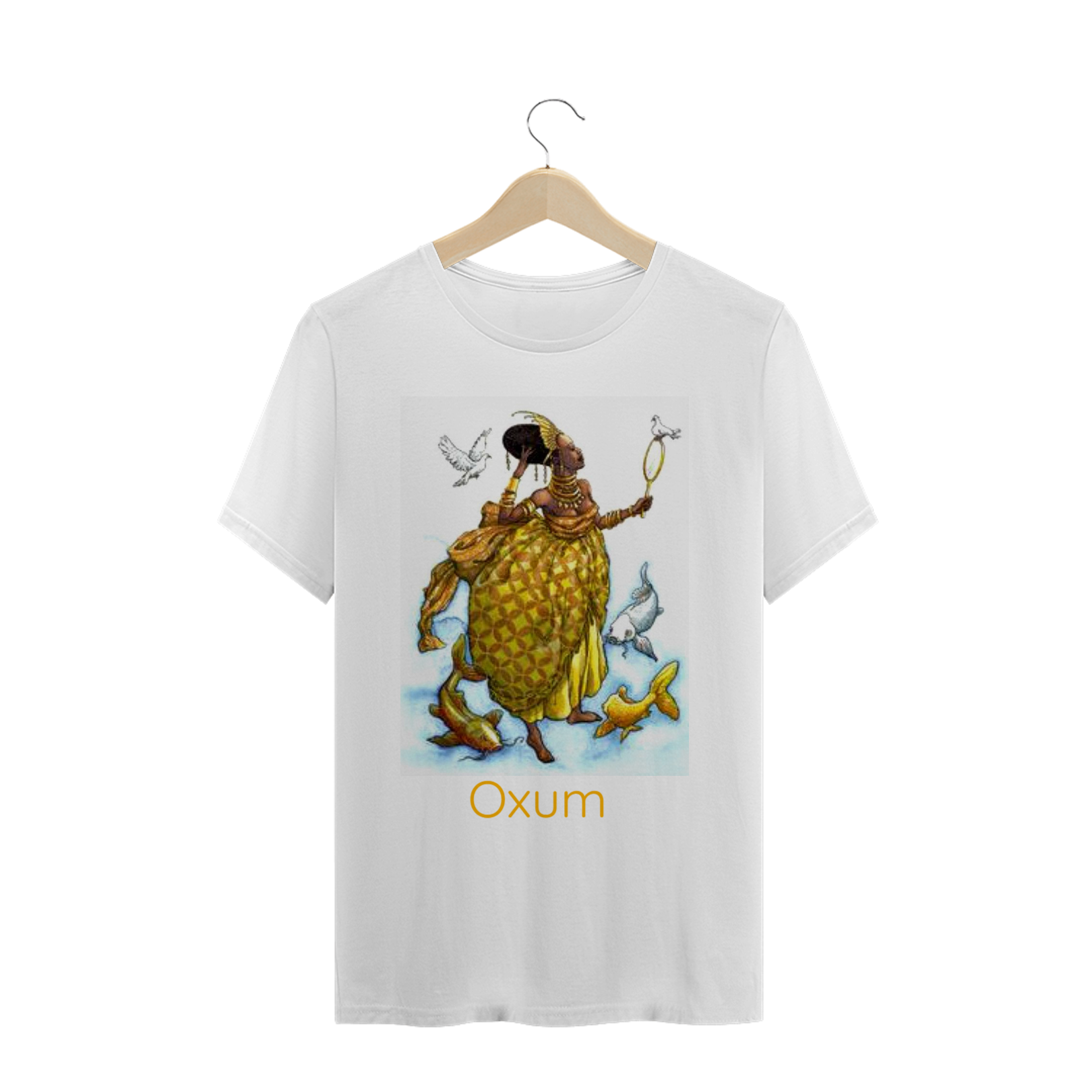 Nome do produto: CAMISA DE ORIXÁ OXUM CARÊ 