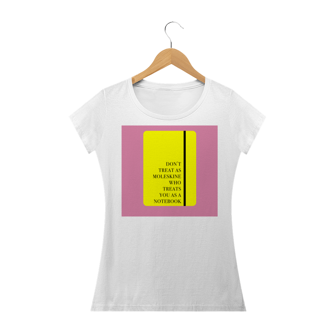 Nome do produto: baby look Moleskine da Verdade