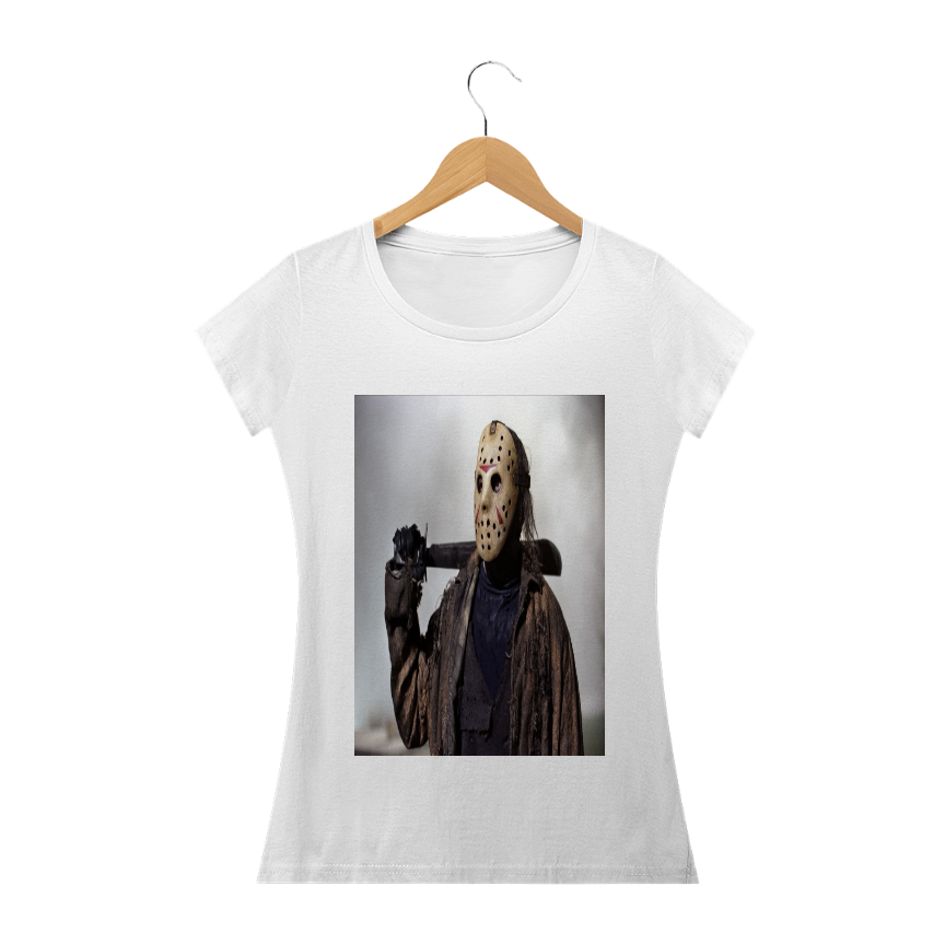 Nome do produto: Camiseta feminina Jason