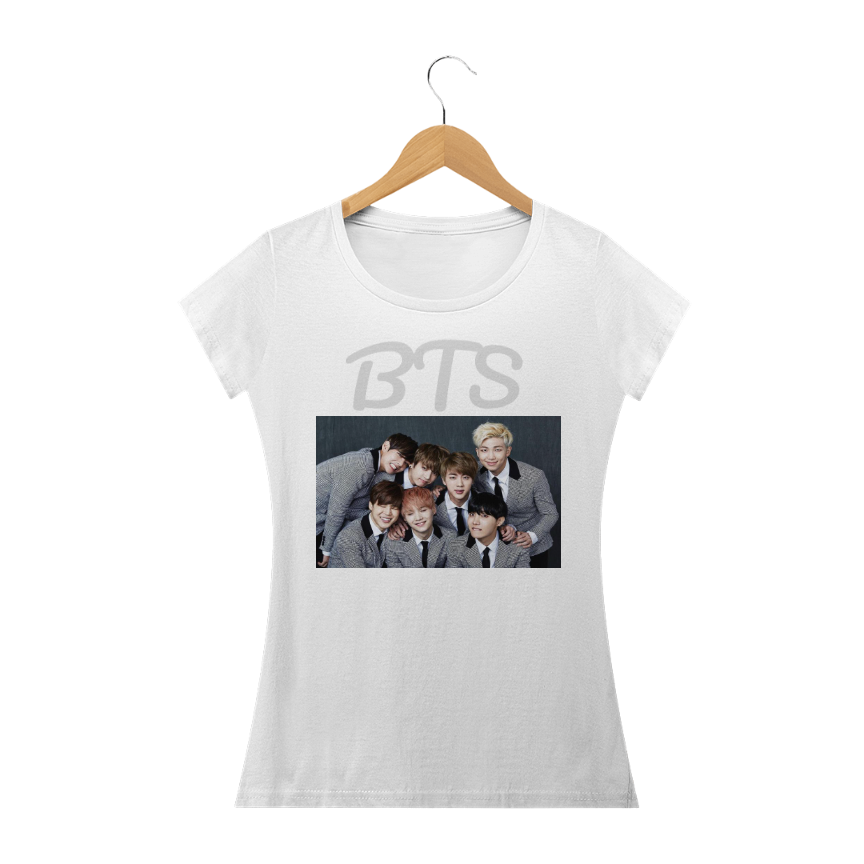 Nome do produto: Camiseta Feminina BTS