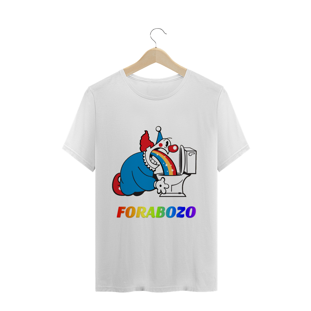 Nome do produto: Camiseta Oficial Loja Fora Bozo - Masculina