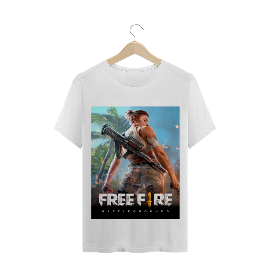 Nome do produto: Camiseta masculina Free Fire