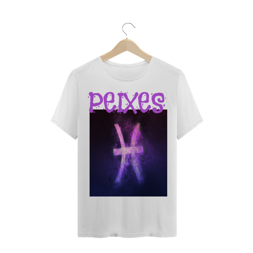 Nome do produto: Camiseta masculina signo peixes