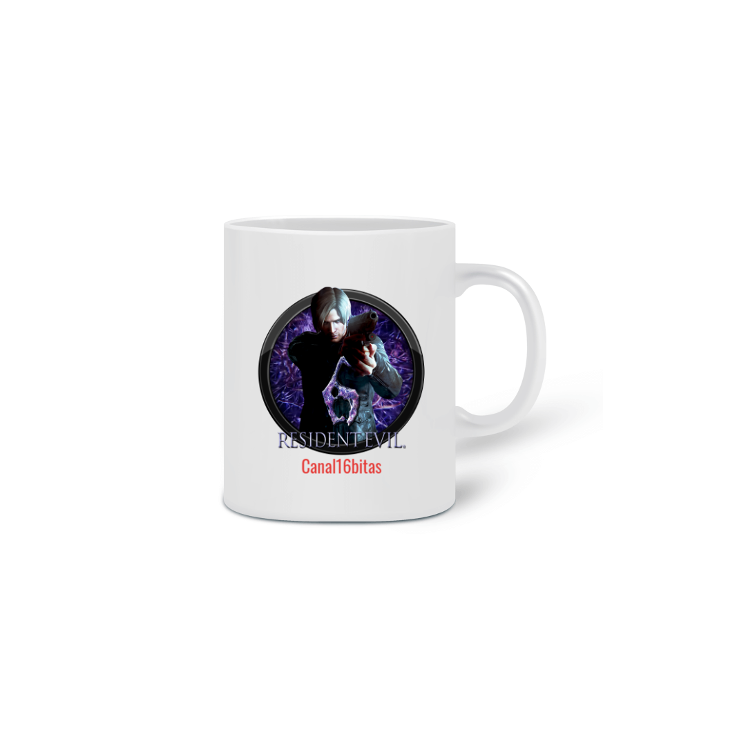Nome do produto: Caneca Leon Resident Evil