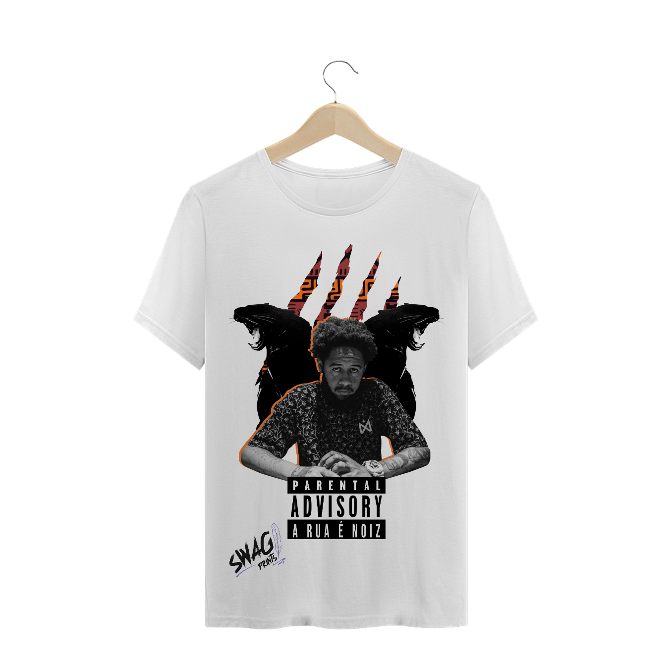 Nome do produto: Camiseta Emicida Pantera Negra