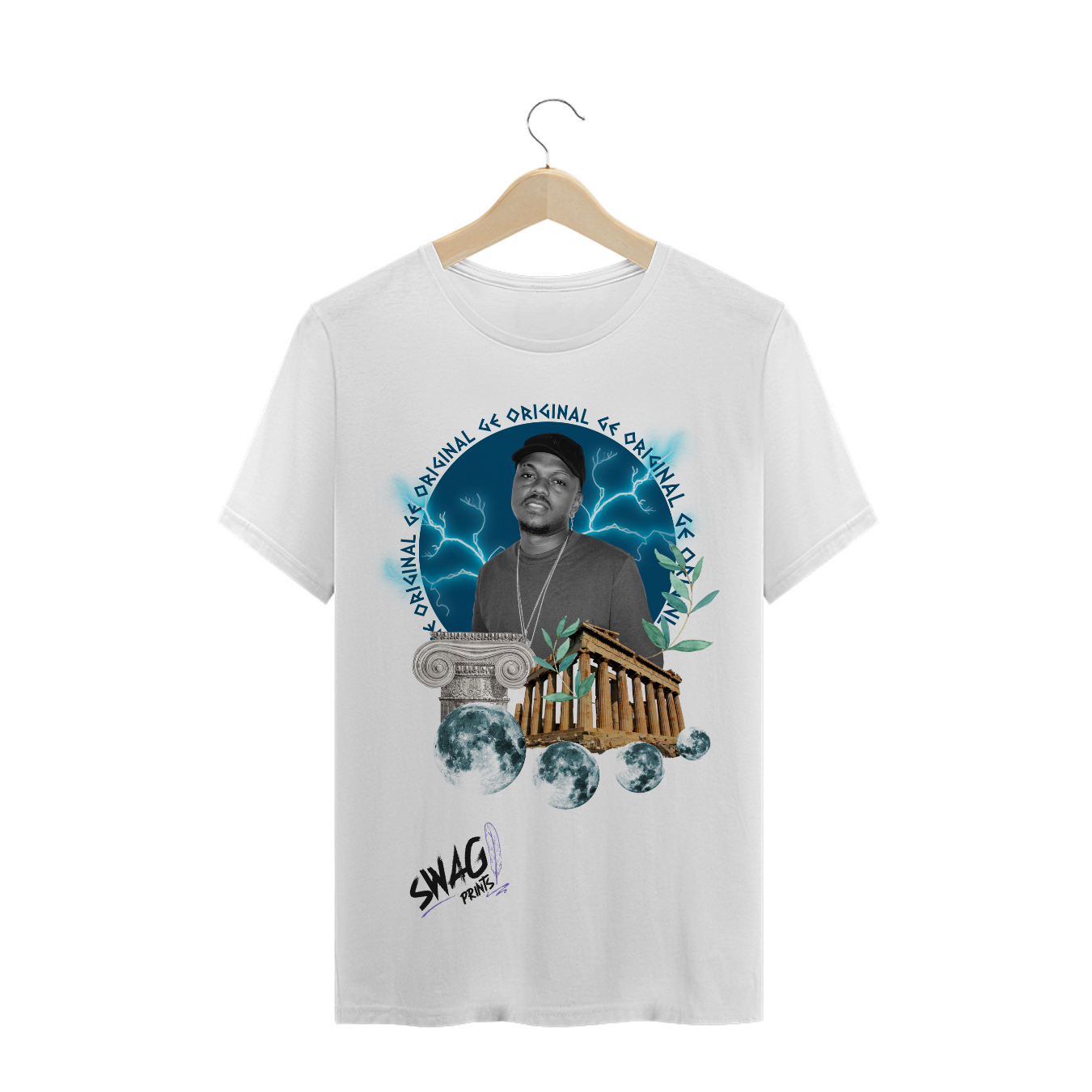 Nome do produto: Camiseta Djonga Zeus 