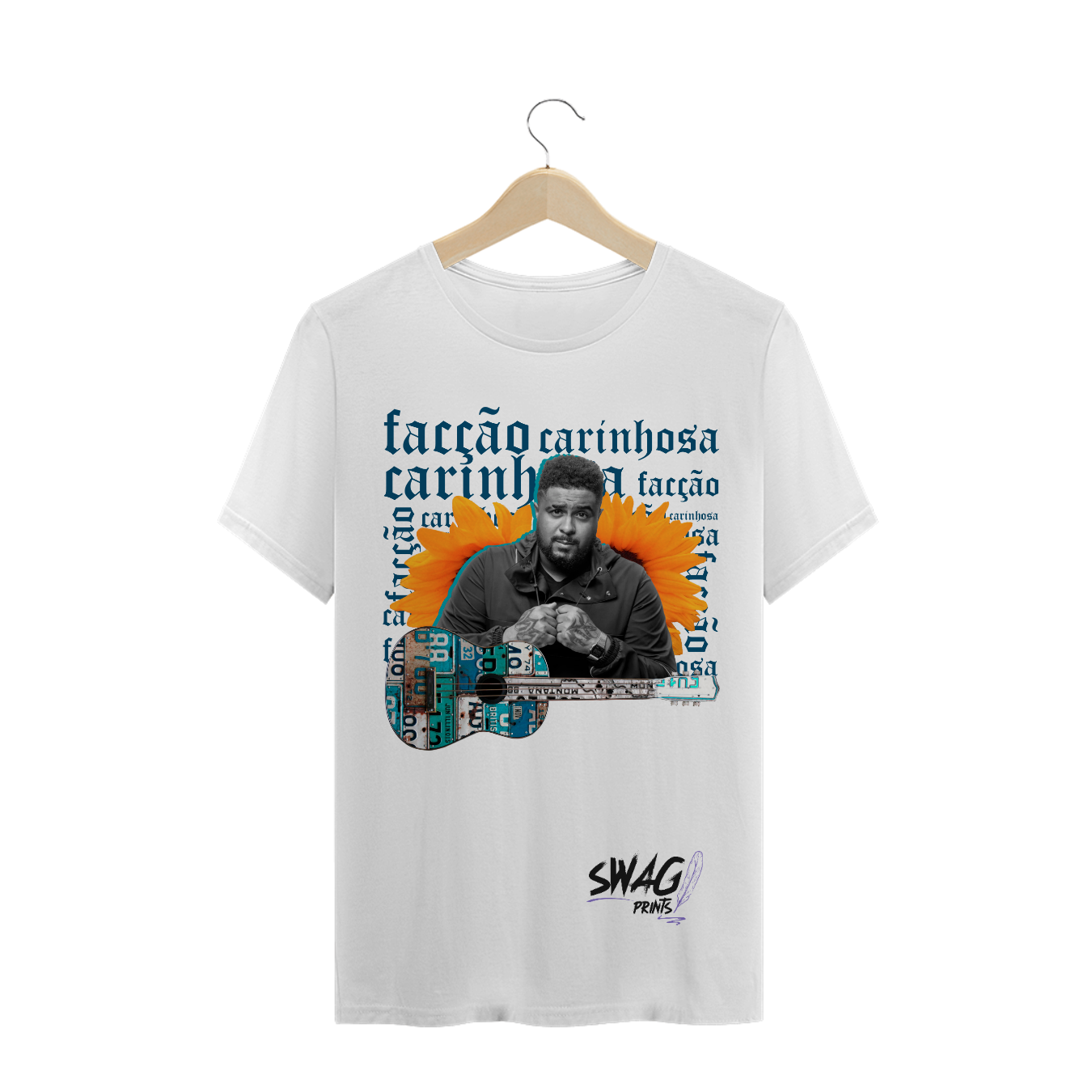 Nome do produto: Camiseta Baco Facção Carinhosa - branca