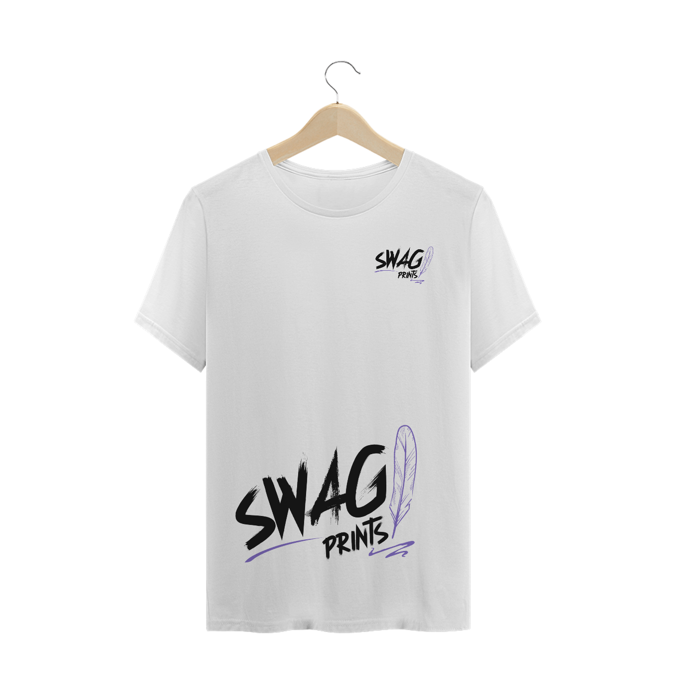 Nome do produto: Camiseta Swag Logo - branca 