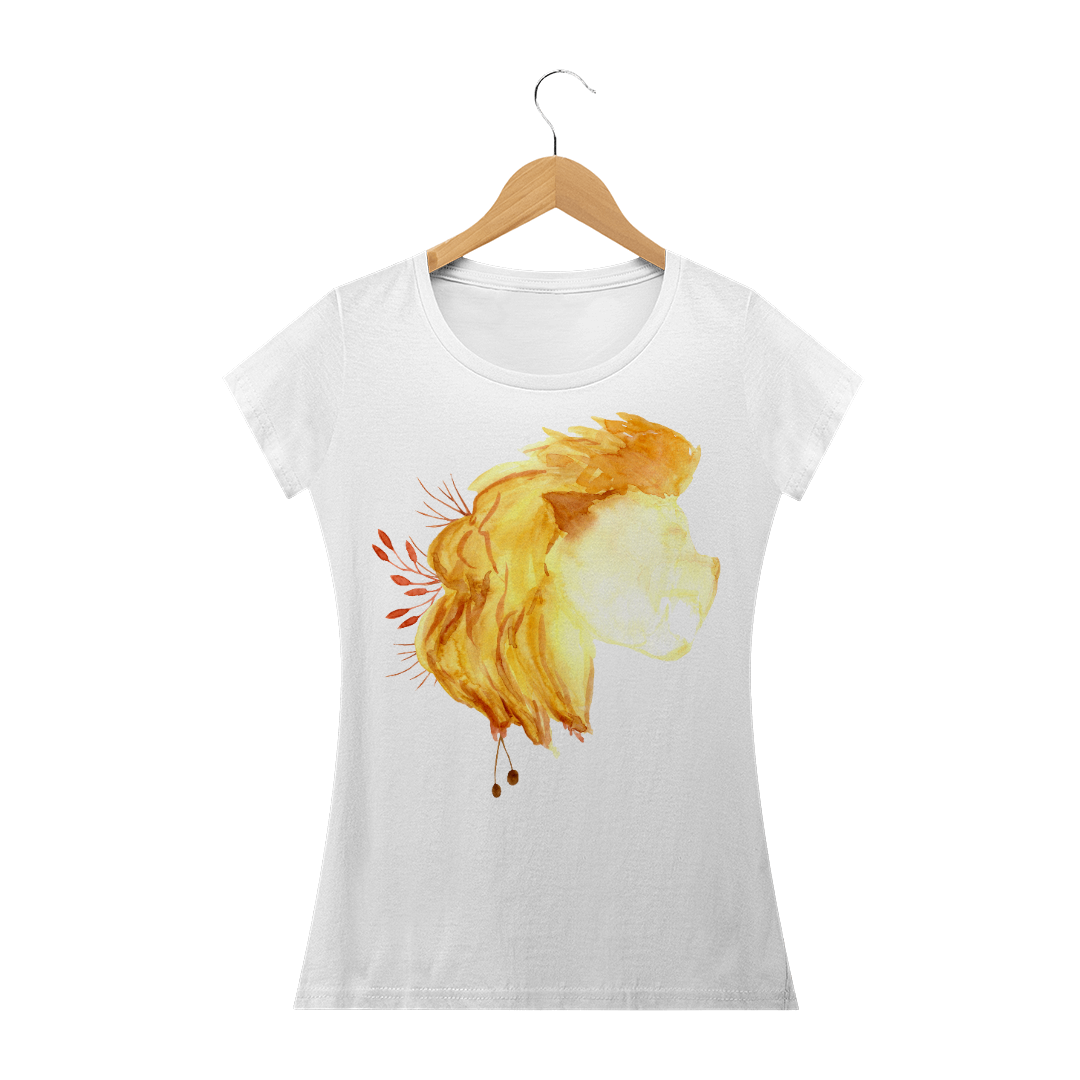 Nome do produto: Camiseta Baby Long Leão