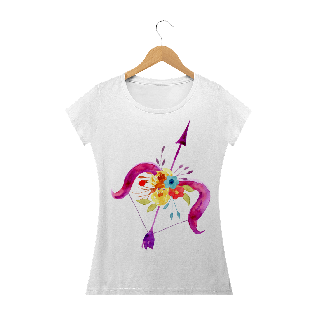 Nome do produto: Camiseta Baby Long Sagitário