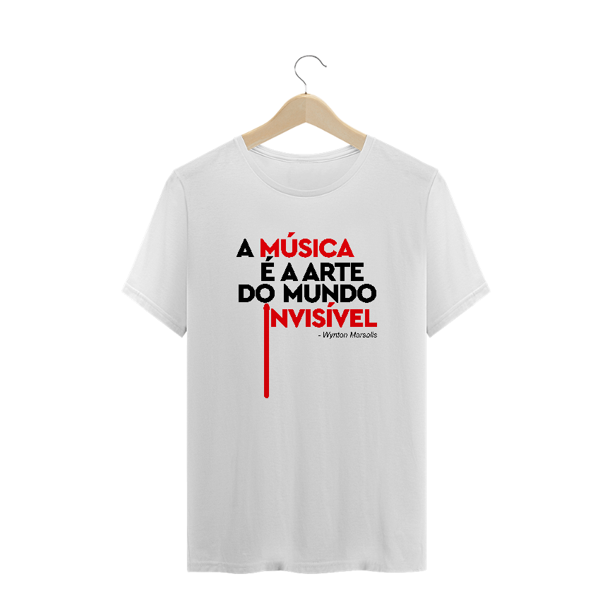 Nome do produto: Camiseta arte do mundo invisível - branca, azul royal, verde.