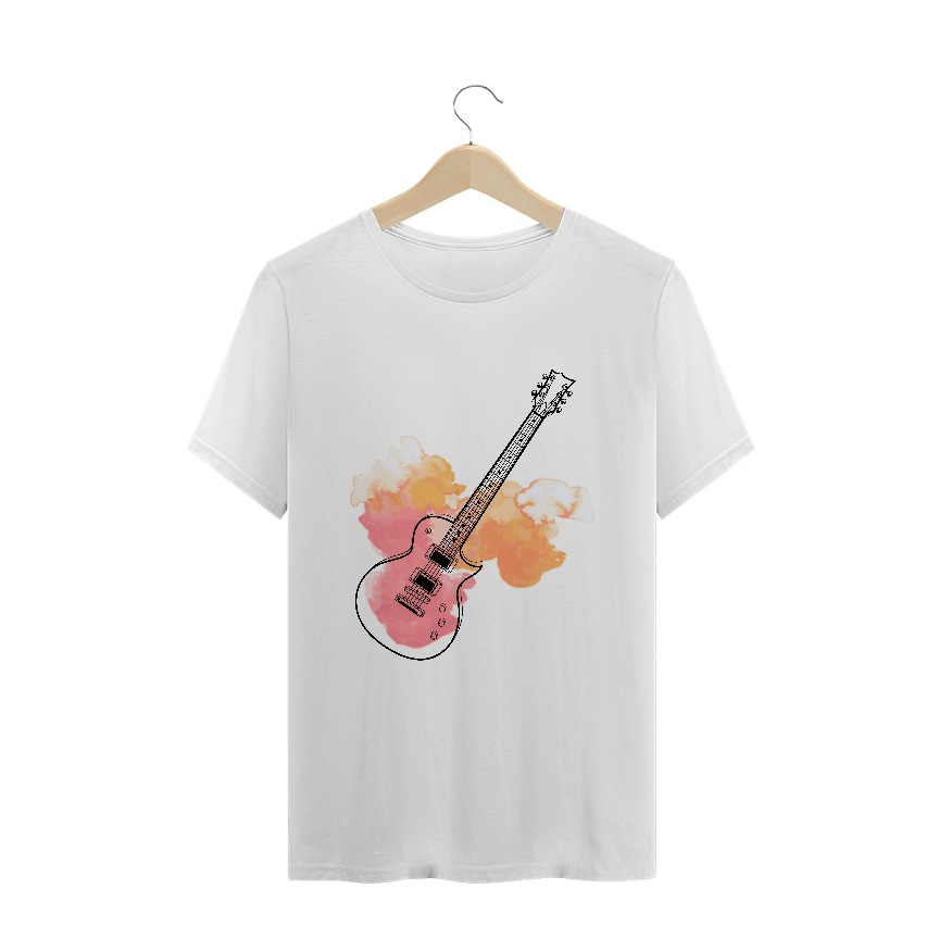 Nome do produto: Camiseta Guitar Play -azul royal, vermelha, azul marinho, verde, branca.