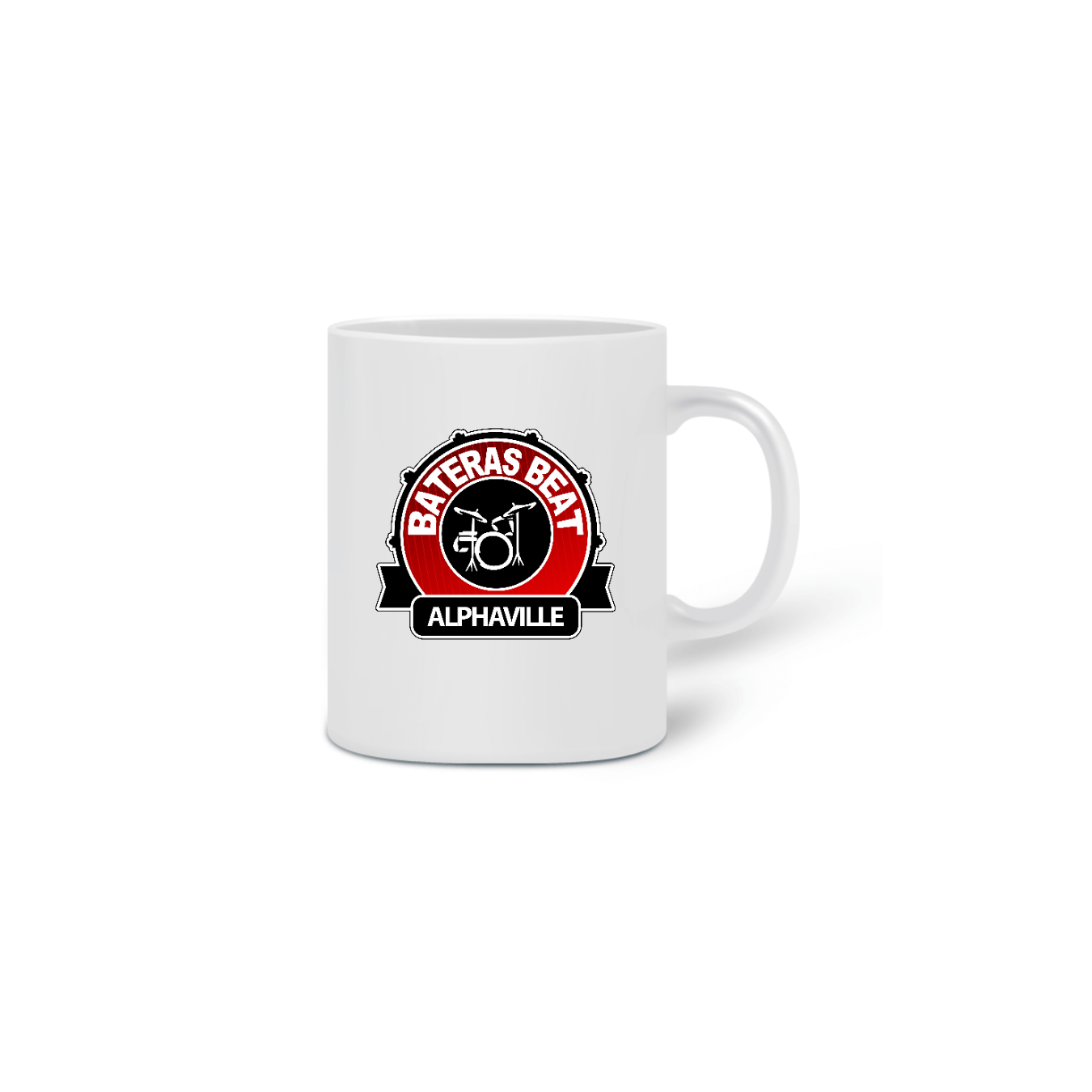 Nome do produto: Caneca Bateras Beat Alpha.
