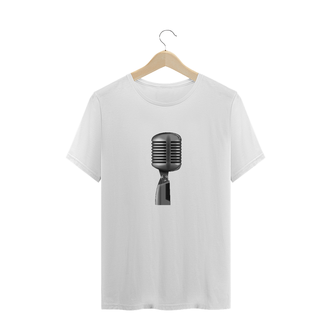 Nome do produto: Camiseta Recording  - preta, branca, azul royal, vermelha.