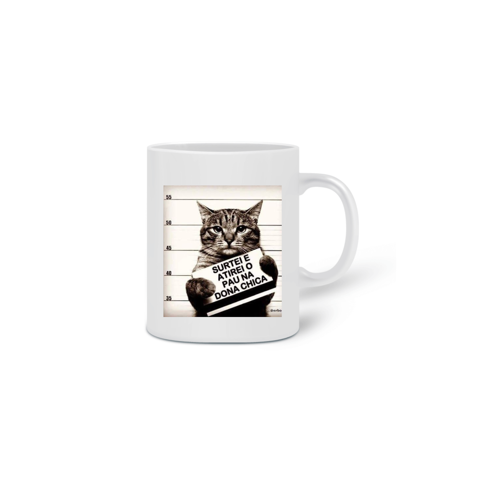 Nome do produto: Caneca gato surtado
