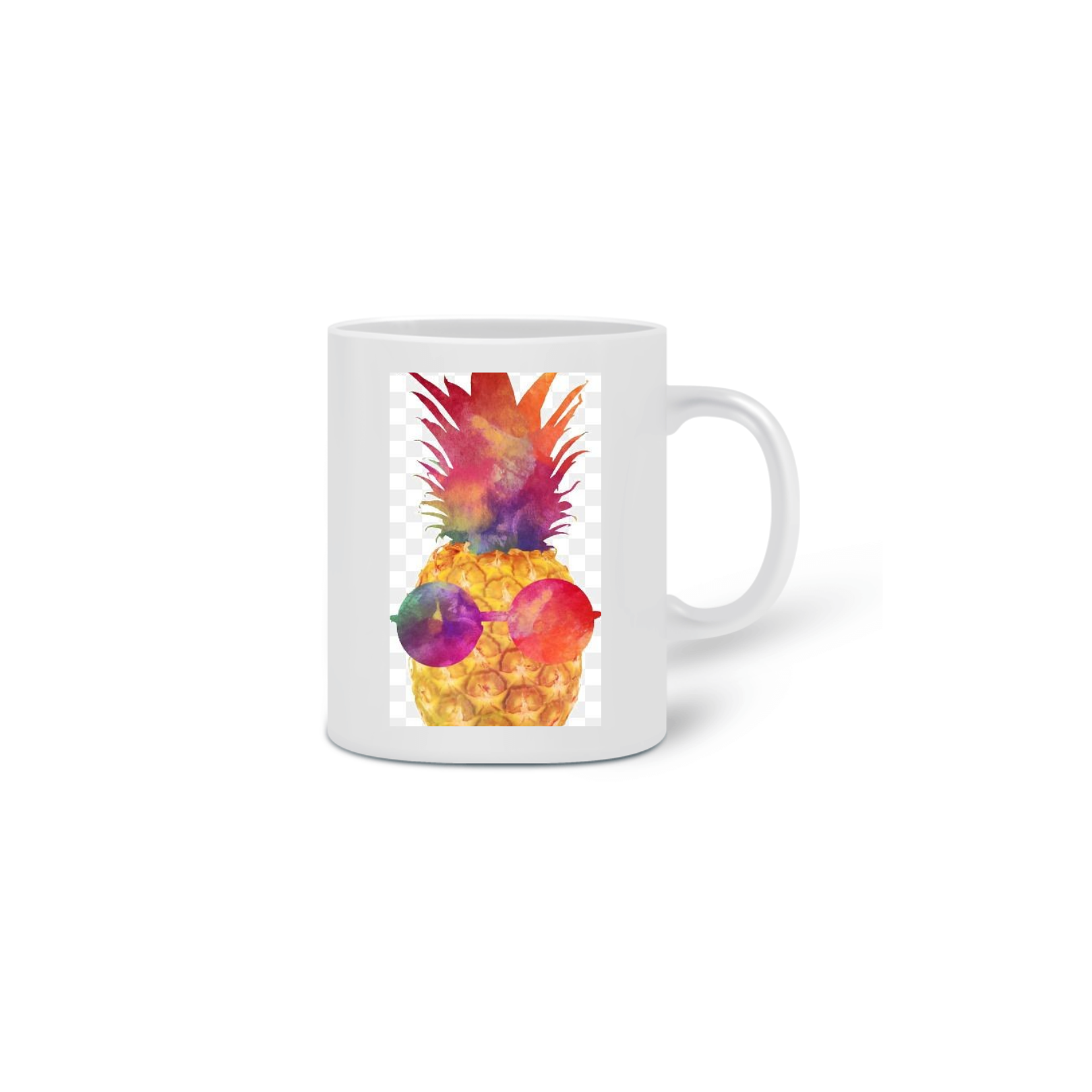 Nome do produto: Caneca abacaxi png
