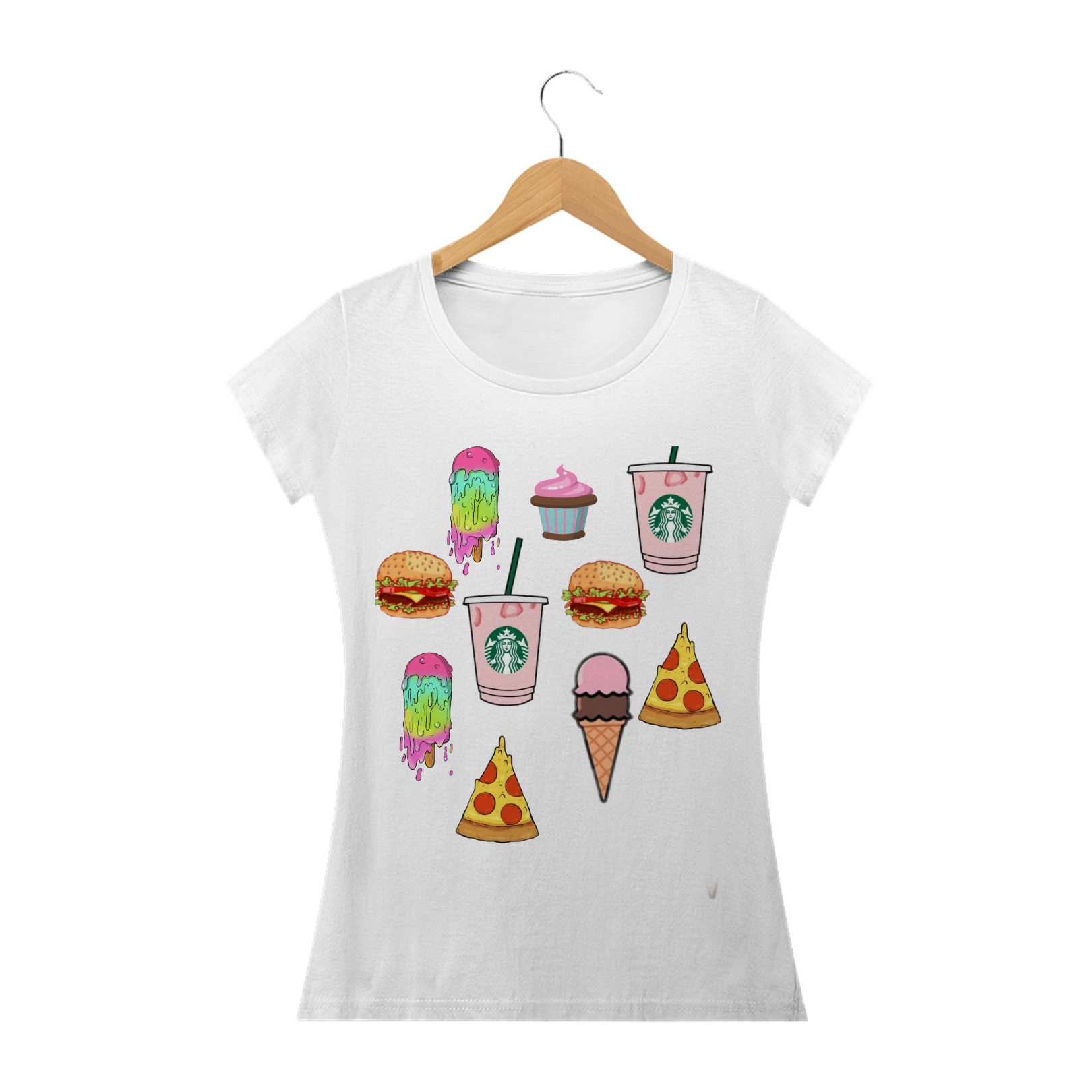 Nome do produto: Camisa quero lanches