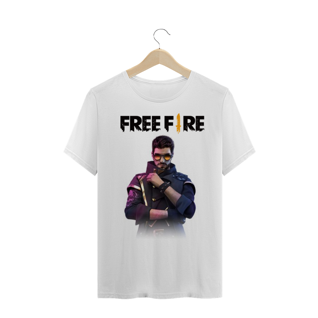 Nome do produto: Camiseta Free Fire ALOK