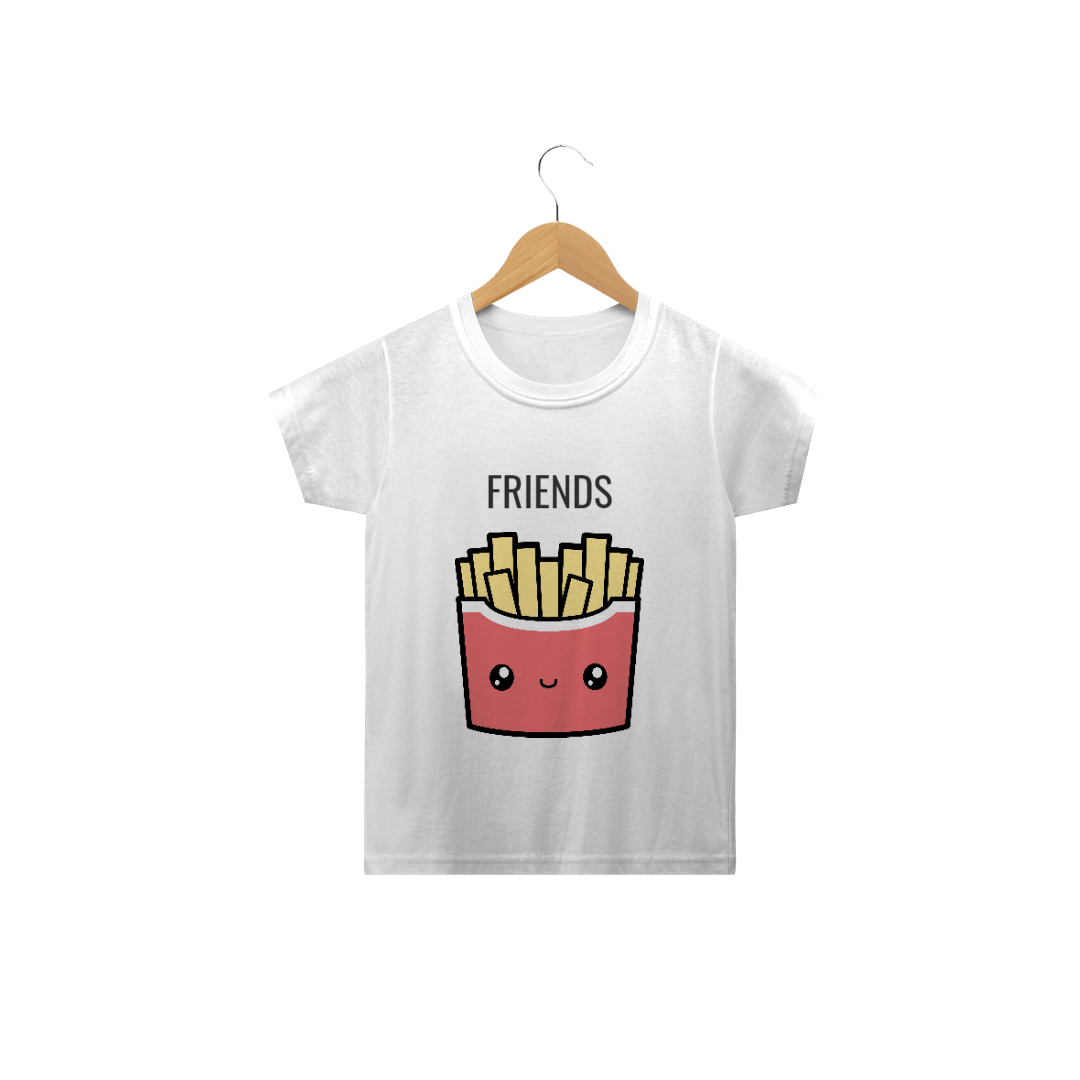 Nome do produto: T-shirt Infantil - Coleção Gemeos - FRIENDS